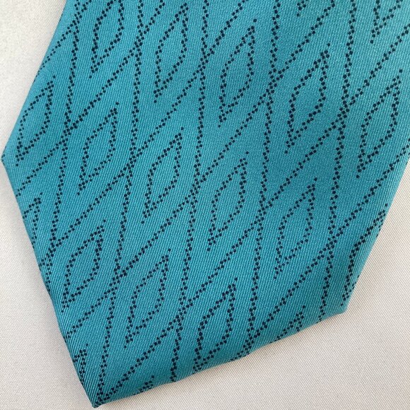 Emilio Pucci Firenze Hand Made Luxury Silk Necktie Tie - LIKE NEW - Picture 1 of 5